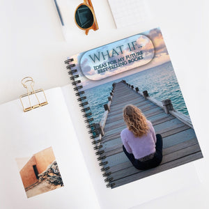 What If Spiral Notebook - Pier & Sunset