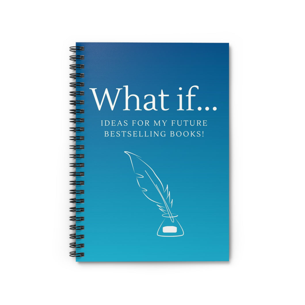 What If Spiral Notebook - Plain