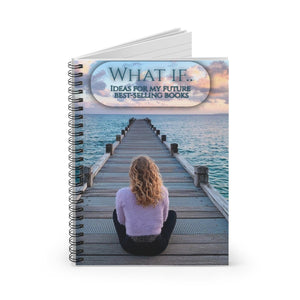 What If Spiral Notebook - Pier & Sunset